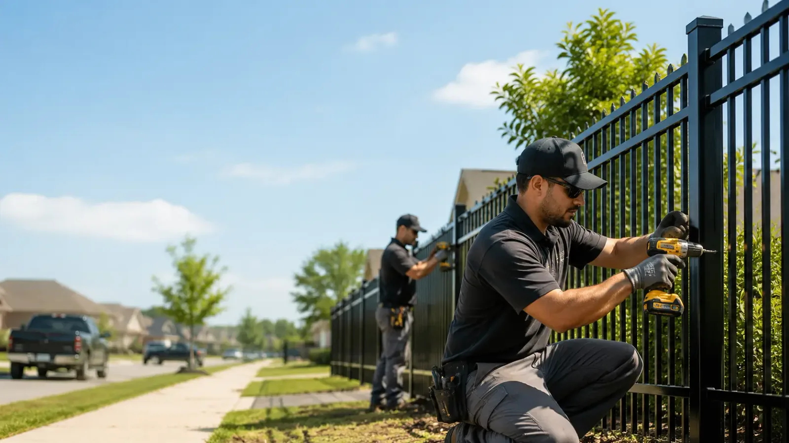 Metal Fence Installation in Hindsboro, IL
